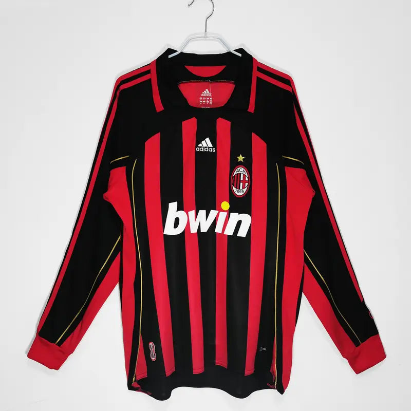 AC Milan Retro Home Jersey Full-Sleeves.(Embroidery)