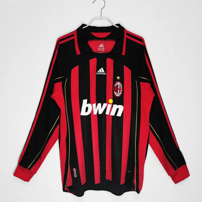 AC Milan Retro Home Jersey Full-Sleeves.(Embroidery)
