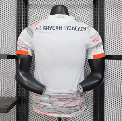 FC Bayern Munich 2025/26 Away Jersey Half-Sleeves.(Embroidery)