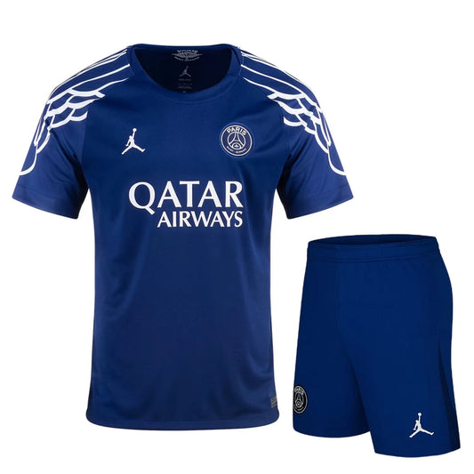 Paris Saint-Germain (PSG) 2024/25 Fourth (Jersey+Shorts).Embroidery