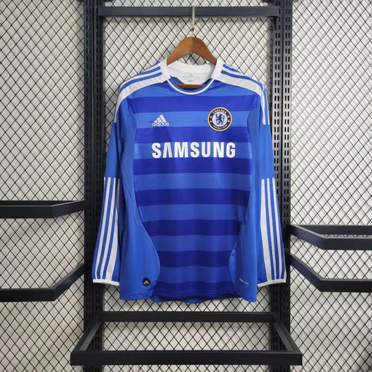 Chelsea 11-12 UCL Final Retro Home Jersey (Embroidery)