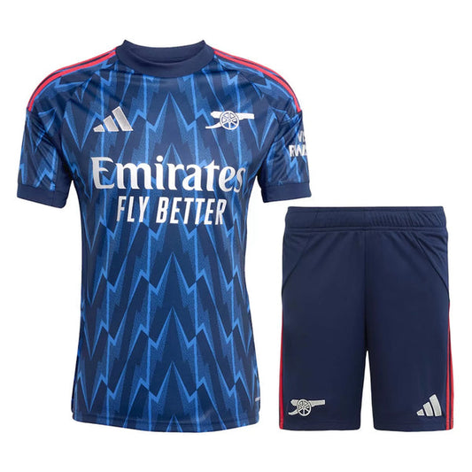 Arsenal 2025/26 Away (Jersey+Shorts). Embroidery